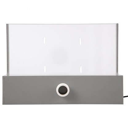 PQSB-9837 - Modern Acrylic Waterfall Spillway with LED Light Strip