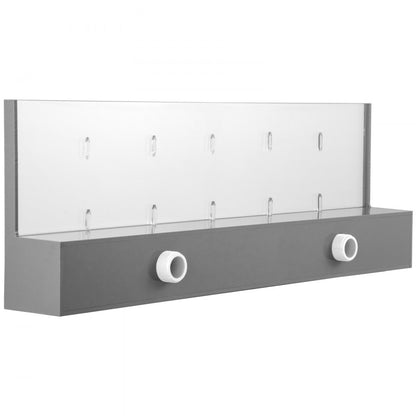 PQSB-5009 - 23.6" Acrylic Fountain Spillway with LED Remote Control