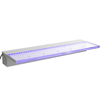FAGA-8273 - 35x3.2 Acrylic Waterfall Spillway with Remote LED Lighting