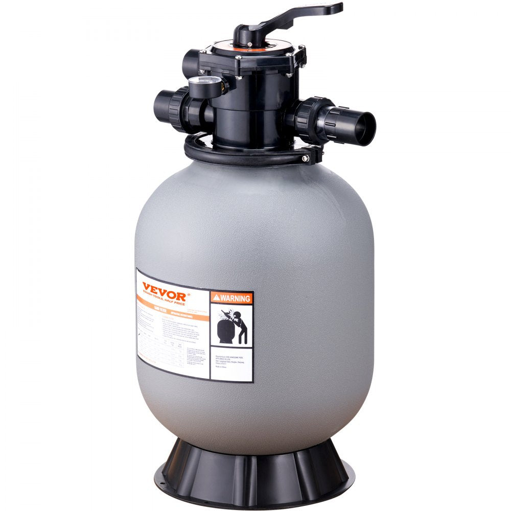 25023BX - 16" Sand Filter for Clear Pool Water, 35 GPM Flow Rate