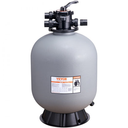 25053BX - 24" VEVOR Sand Filter, 65 GPM, Durable HDPE Design