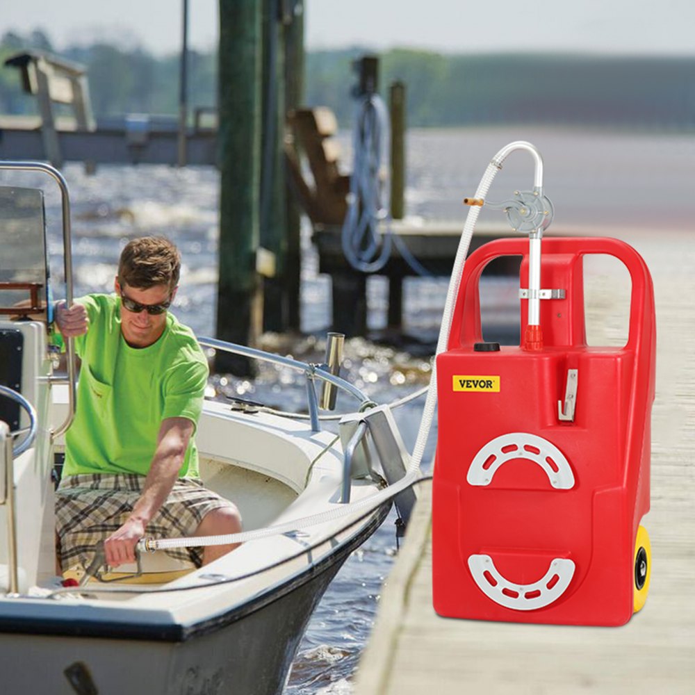 VV-01650-010 - 25 Gallon Portable Fuel Caddy with Wheels and Handle