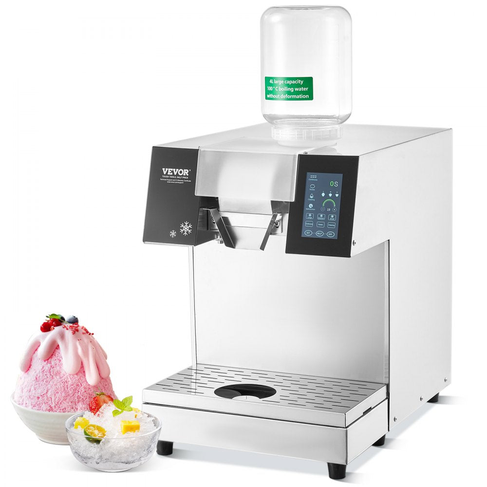 QLX1203-1 - 397LBS/24H Liquid-Cooled Ice Machine for Quick Milkshakes