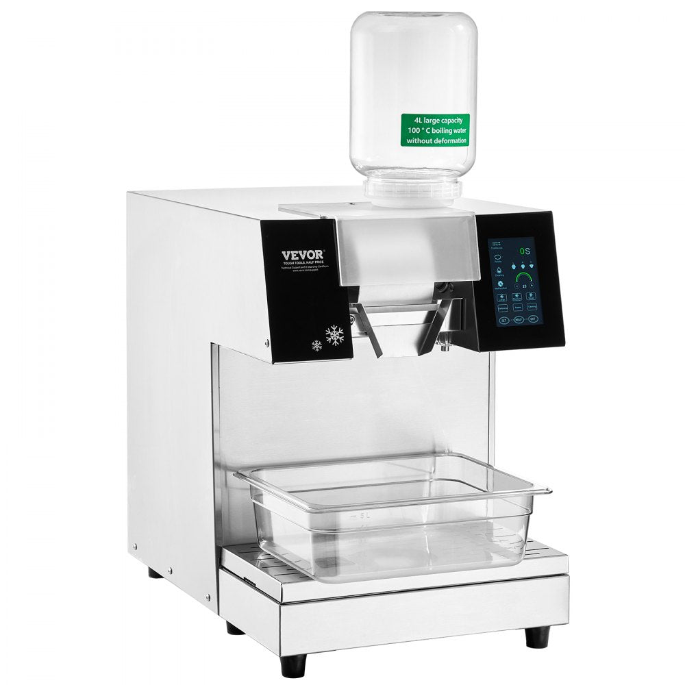 QLX1203-1 - 397LBS/24H Liquid-Cooled Ice Machine for Quick Milkshakes