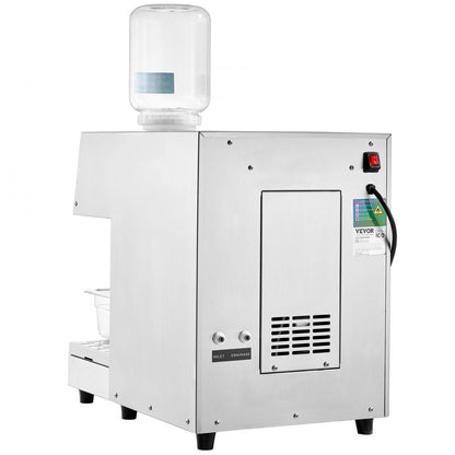 QLX1203-1 - 397LBS/24H Liquid-Cooled Ice Machine for Quick Milkshakes