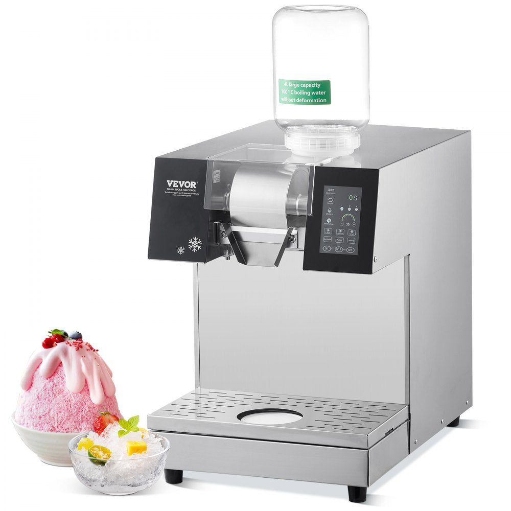 QLX1603-1 - 529LBS/Day Stainless Steel Ice Machine with 700W Compressor