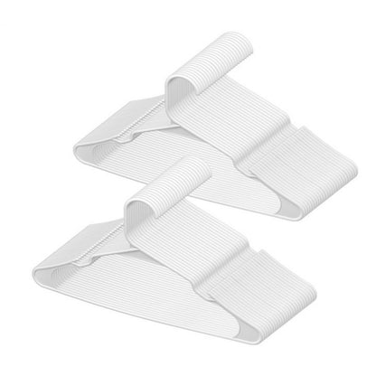 SW7731 - Space-Saving 0.2 in Plastic Non-Slip Hangers, 50 Pack