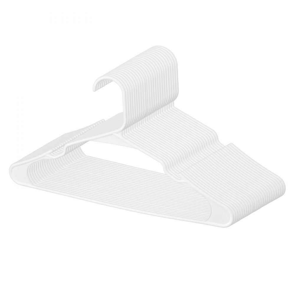 SW7731 - Space-Saving 0.2 in Plastic Non-Slip Hangers, 50 Pack