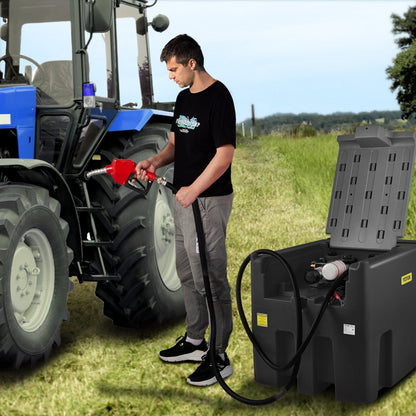 YDIES4OOL-E 116 Gallon Portable Diesel Tank with 12V Transfer Pump