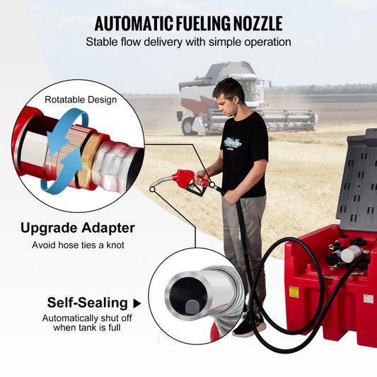 YDIES2OOL-E - Lightweight Portable Diesel Tank for Easy Fuel Transport