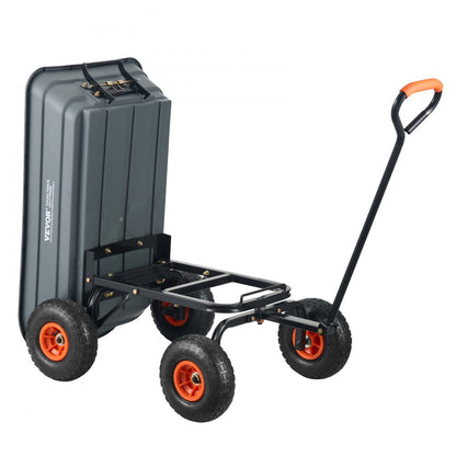TC4253C - Versatile 600 lbs Dump Cart for Heavy-Duty Hauling