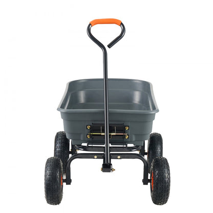 TC4253C - Versatile 600 lbs Dump Cart for Heavy-Duty Hauling