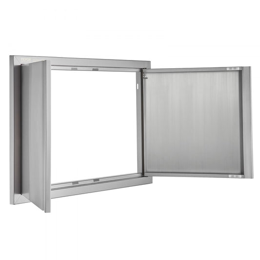 BH-008 - Sleek 30x21 Inch Stainless Steel BBQ Access Door for Outdoor Kitchens