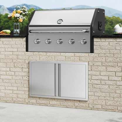 BH-011 - 36"x21" Stainless Steel BBQ Access Door for Outdoor Kitchens