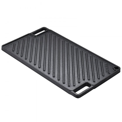 GP46x26 - Versatile 9.7"x16.7" Cast Iron Griddle for Indoor/Outdoor Cooking
