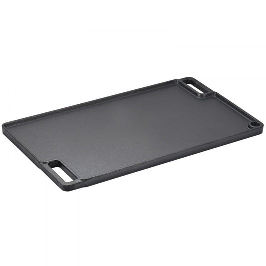 GP46x26 - Versatile 9.7"x16.7" Cast Iron Griddle for Indoor/Outdoor Cooking