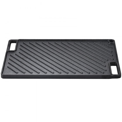 GP46x26 - Versatile 9.7"x16.7" Cast Iron Griddle for Indoor/Outdoor Cooking