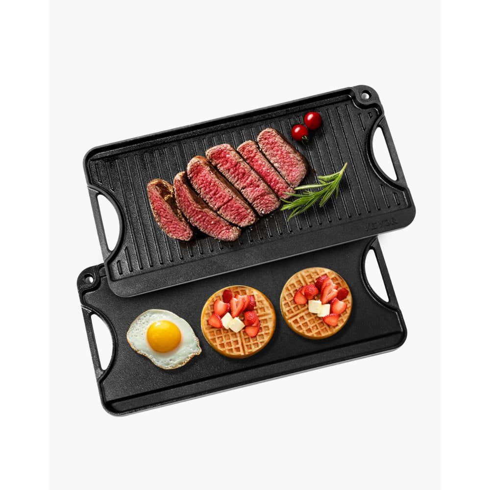 GP20x10 - Durable Reversible Griddle Pan for Even Cooking