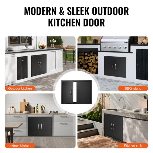 B009S - 31x24 Inch Stainless Steel BBQ Access Door for Outdoor Kitchens
