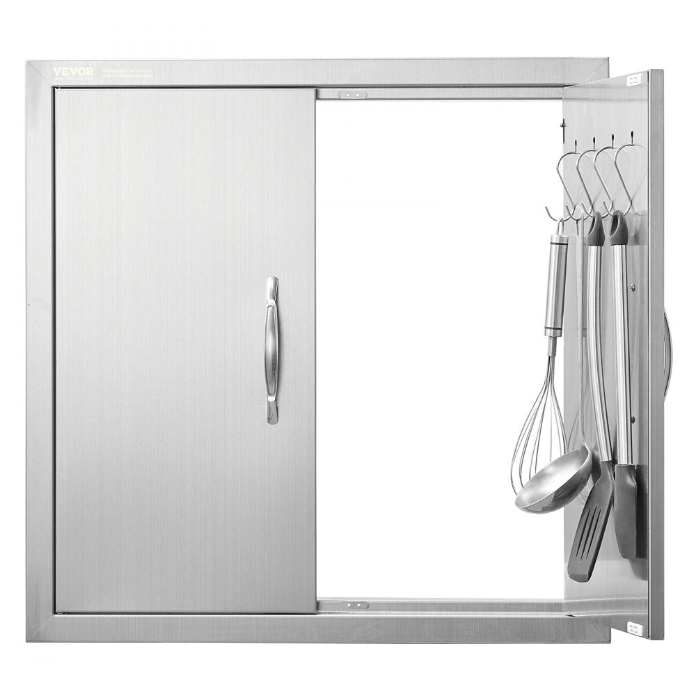 B011S - 24x24 Inch Stainless Steel BBQ Access Door with Magnetic Latches