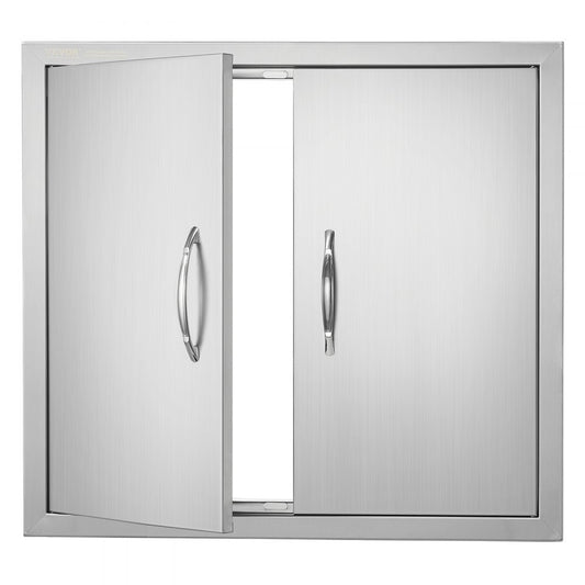 BH-013 - 26"x24" Durable Stainless Steel BBQ Access Door for Outdoor Kitchens