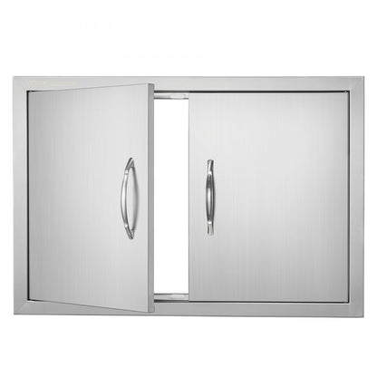 BH-014 - 28" x 19" Stainless Steel BBQ Access Door for Outdoor Kitchens