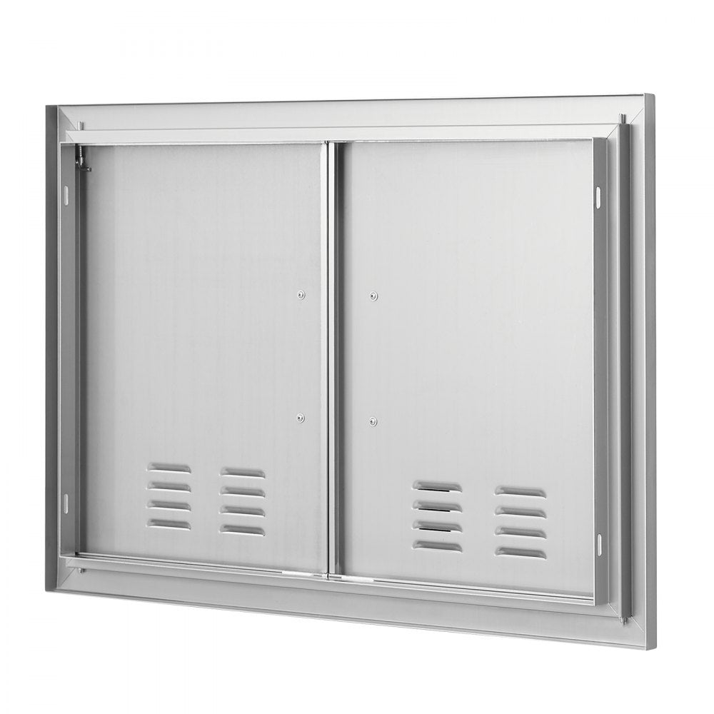 B010S - Durable 30x21 Inch Stainless Steel BBQ Access Door for Outdoor Kitchens