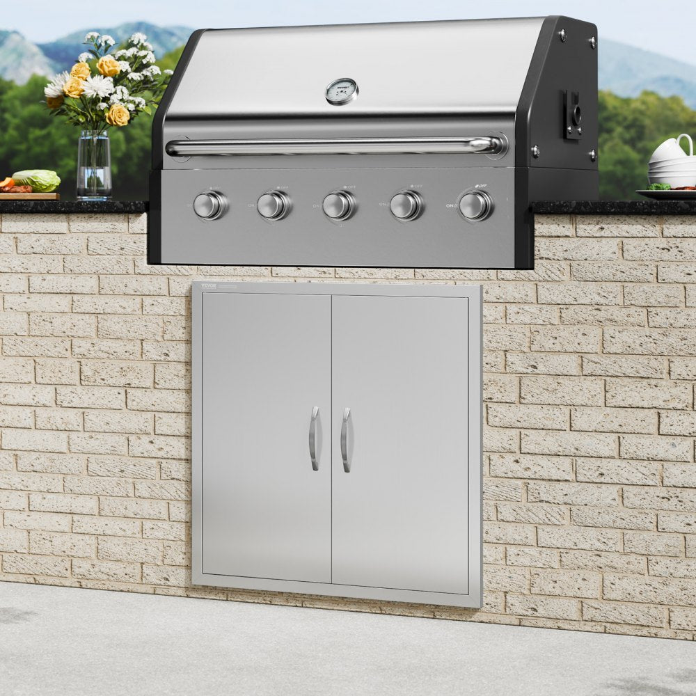 B003S - 31x31 Inch Stainless Steel BBQ Access Door for Outdoor Kitchens