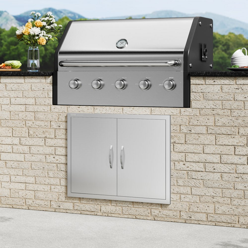BH-016 - VEVOR 31"x24" Stainless Steel BBQ Access Door for Outdoor Kitchens