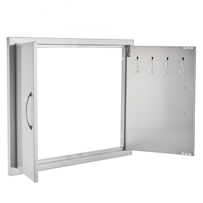 BH-016 - VEVOR 31"x24" Stainless Steel BBQ Access Door for Outdoor Kitchens
