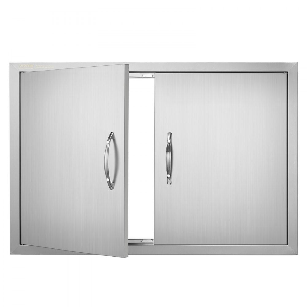 B007S - Durable Stainless Steel BBQ Access Door for Outdoor Kitchens