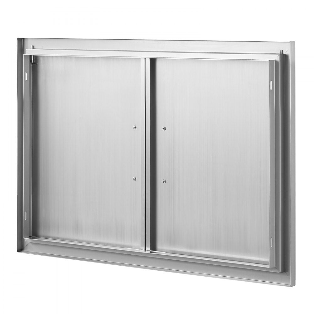 B007S - Durable Stainless Steel BBQ Access Door for Outdoor Kitchens