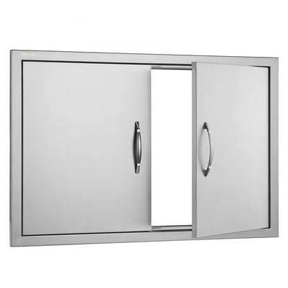 B007S - Durable Stainless Steel BBQ Access Door for Outdoor Kitchens