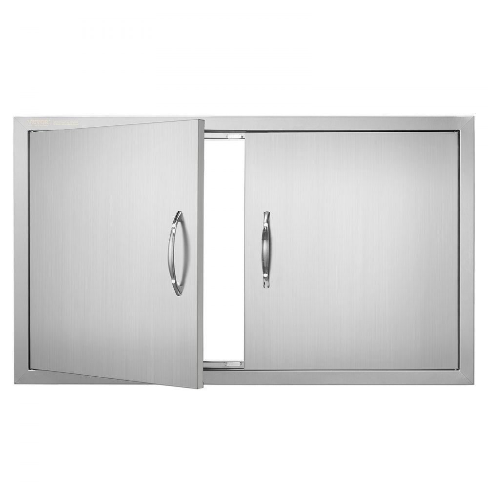 B005S - Durable 36W x 21H Inch Stainless Steel BBQ Access Door