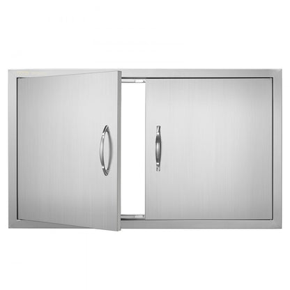B005S - Durable 36W x 21H Inch Stainless Steel BBQ Access Door