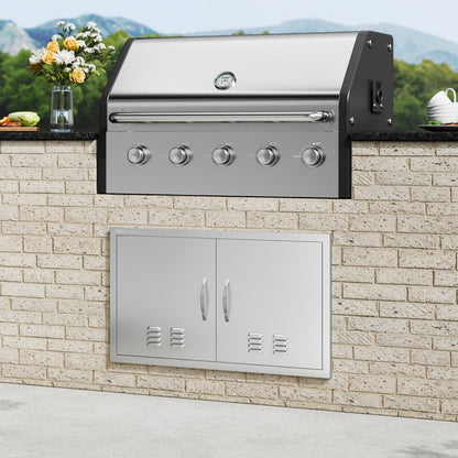 BH-018 - 36" Stainless Steel BBQ Access Door for Outdoor Kitchens