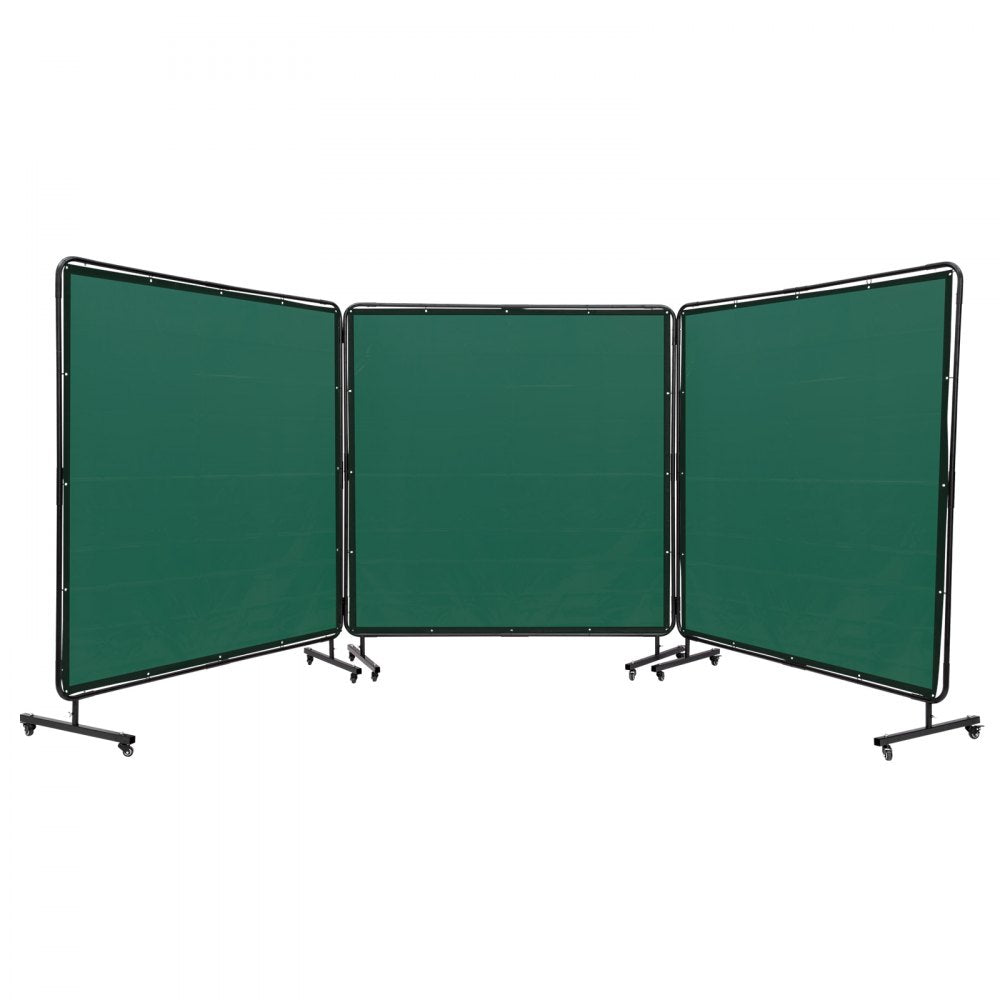XU-2316 - 6' Flame-Resistant Welding Screen for Safe Workspaces