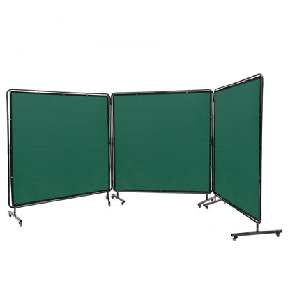 XU-2316 - 6' Flame-Resistant Welding Screen for Safe Workspaces