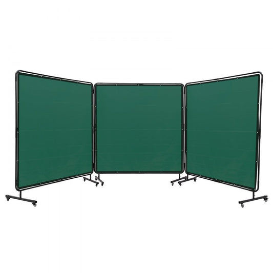 XU-2316 - 6' Flame-Resistant Welding Screen for Safe Workspaces