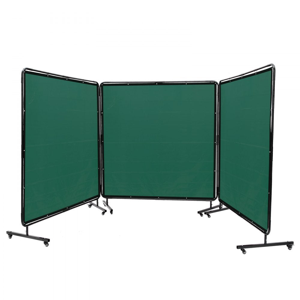 XU-2316 - 6' Flame-Resistant Welding Screen for Safe Workspaces