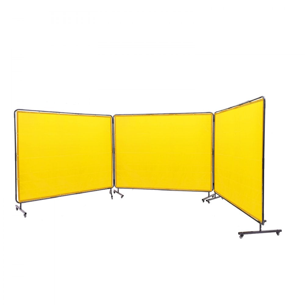 XU-2318 - 3-Panel 6' x 8' VEVOR Welding Safety Screen