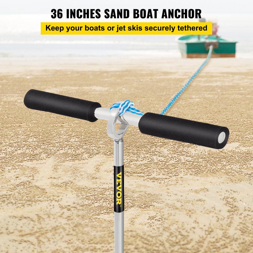 VV-SA-36 - 36" VEVOR Sand Anchor for Boats Up to 25ft