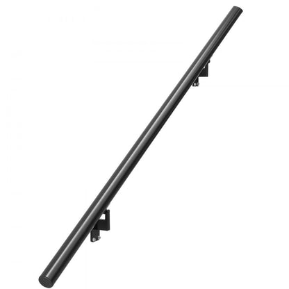 H8170-4 - Durable 440 lbs Aluminum Stair Handrail with Ergonomic Grip