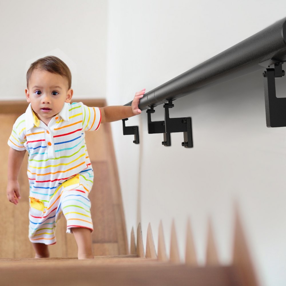 H8170-7 - Durable Aluminum Alloy Handrail, 440 lbs Capacity, Easy Install