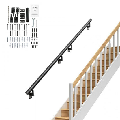 H8170-7 - Durable Aluminum Alloy Handrail, 440 lbs Capacity, Easy Install