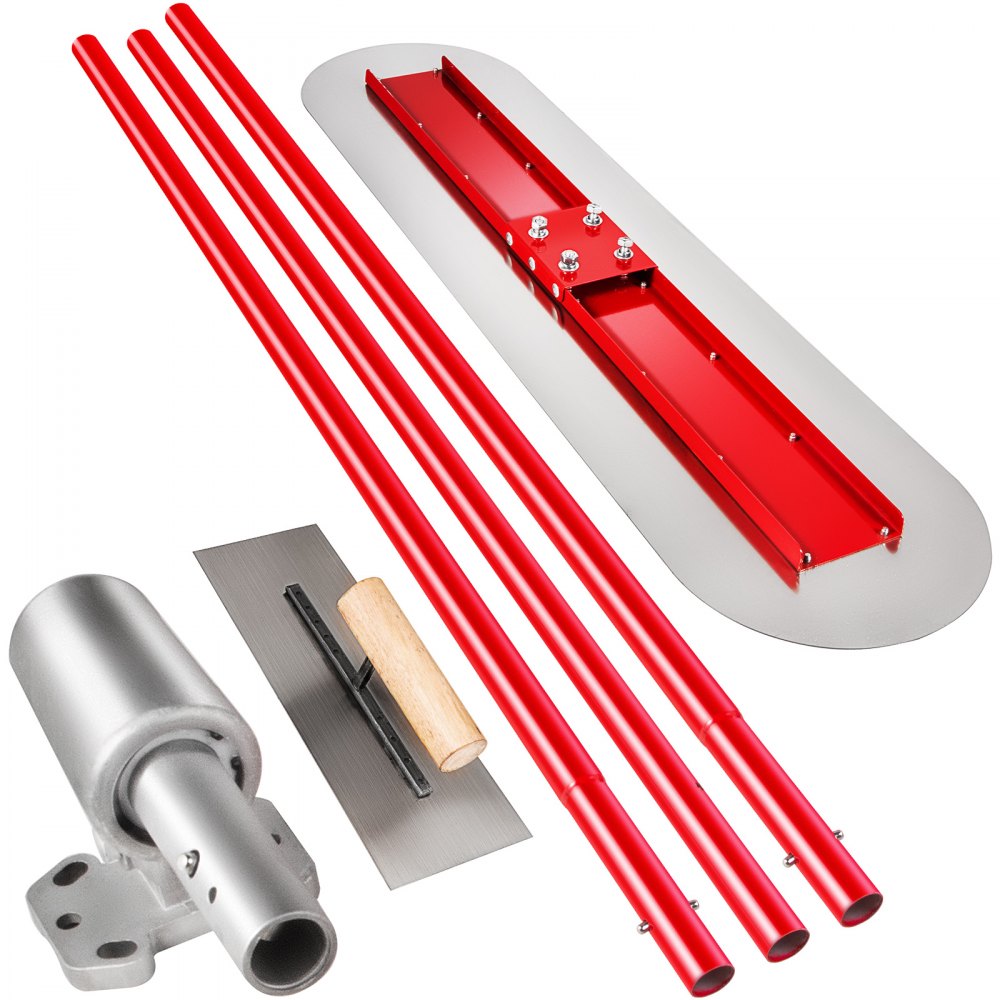 010575159239 - Lightweight 1200x300mm Bull Float for Smooth Concrete Finishing