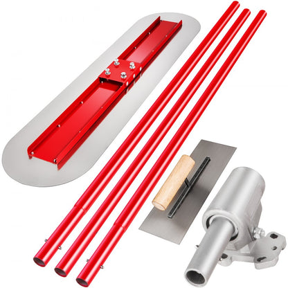 010575159239 - Lightweight 1200x300mm Bull Float for Smooth Concrete Finishing