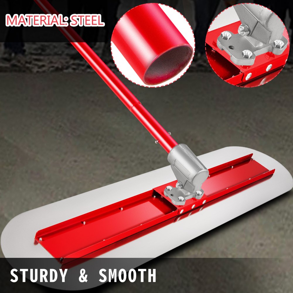 010575159239 - Lightweight 1200x300mm Bull Float for Smooth Concrete Finishing