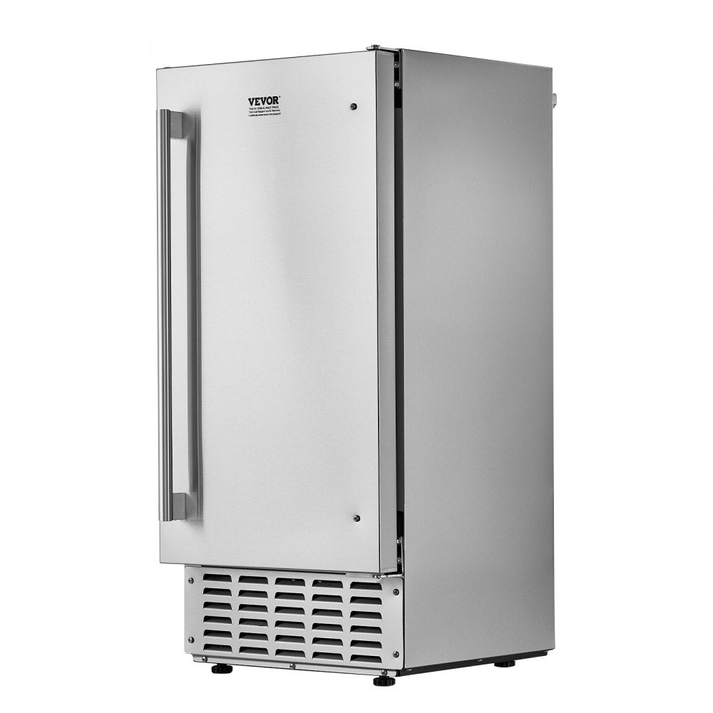 HBZB-30N - 66 Lbs/Day Built-in Ice Maker with Stainless Steel Reversible Door