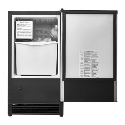 IMC25 - Built-in Ice Maker Produces 25 lbs of Crescent Ice Daily